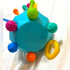 Zippee Sensory Toy - Blue, Yellow, Green